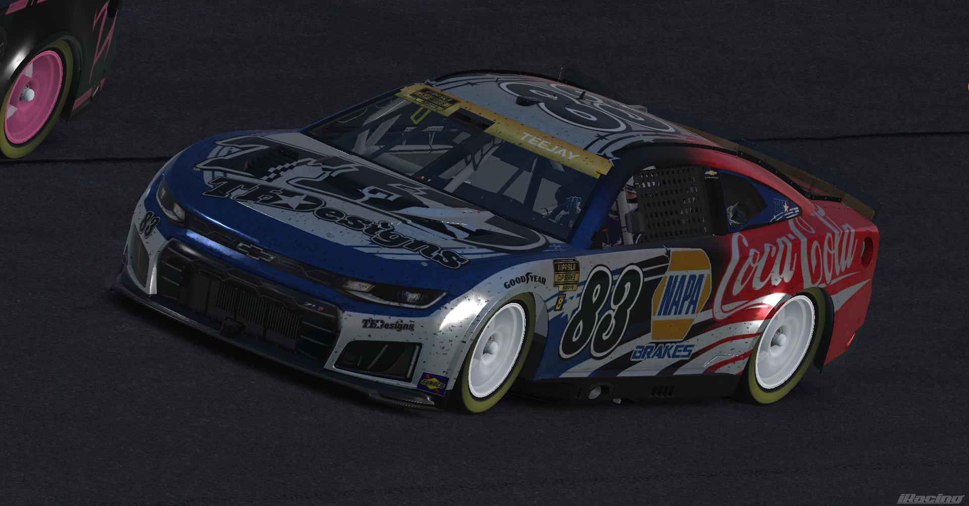 Preview of 2026- #83 - Matt Hake - THD / TH Designs / Coca-Cola / Napa Auto Parts PLAYOFF for Texas / Las Vegas - PRSL Next Gen Cup Series Pit Roa by Teejay Handley