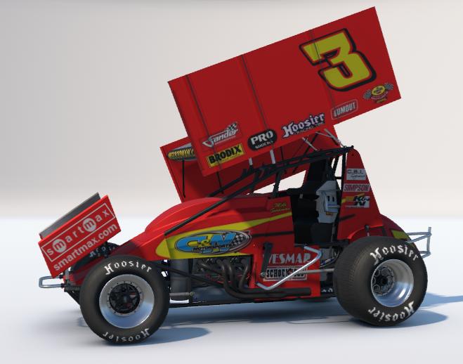 Preview of Mike Goodman 2001 WoO Gumout Series Sprint by Scott D Thomason