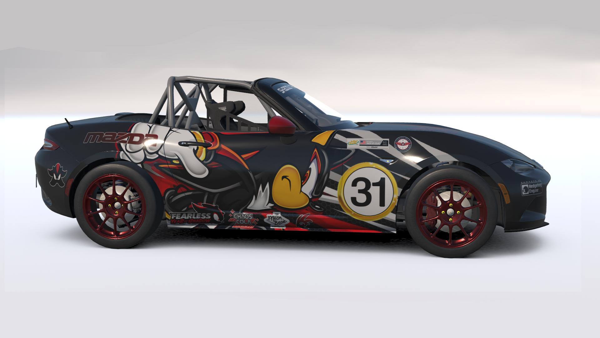 Preview of Shadow The Hedgehog - Global Mazda MX-5 Cup by &Oacute;scar D.