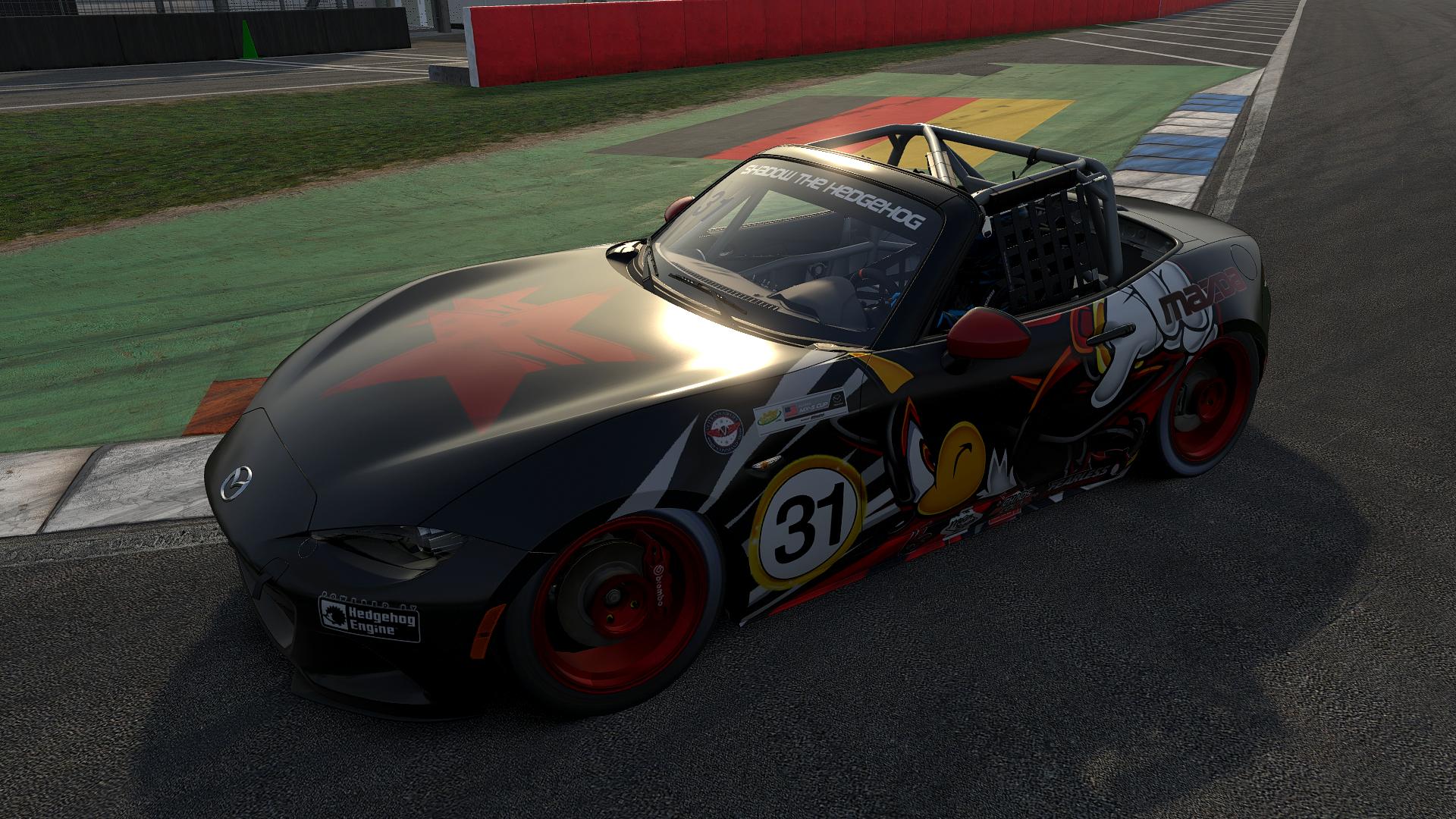Preview of Shadow The Hedgehog - Global Mazda MX-5 Cup by Óscar D.