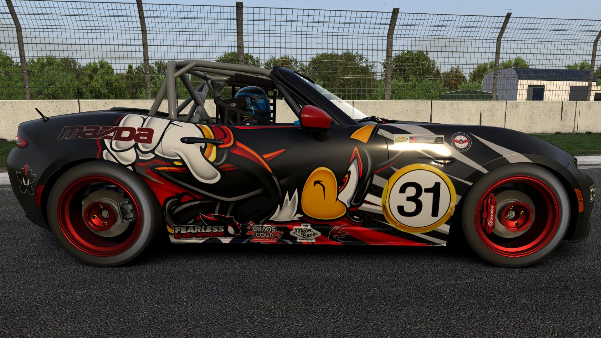 Preview of Shadow The Hedgehog - Global Mazda MX-5 Cup by Óscar D.
