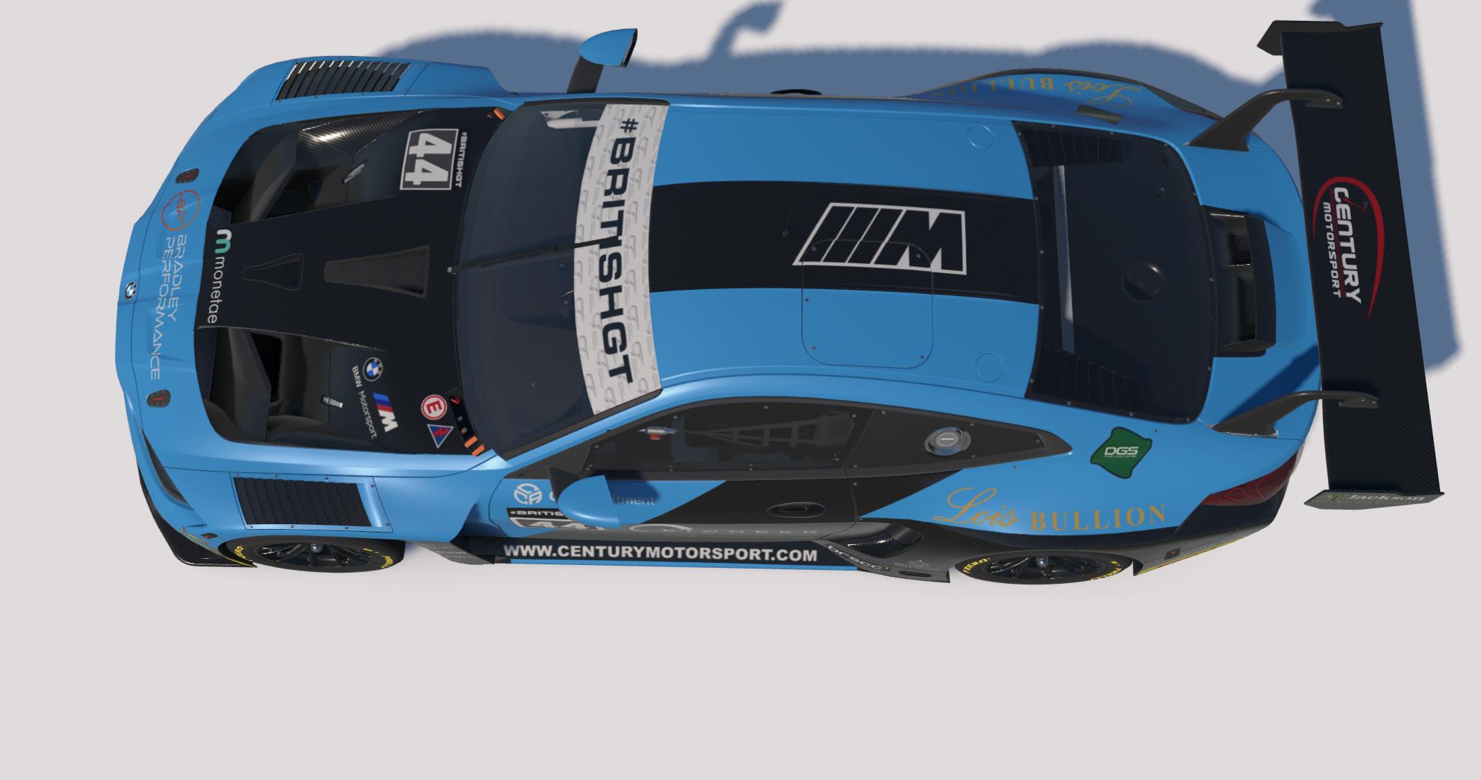 Preview of Century Motorsport Car #44 2026 British GT - Jonathon Beeson and Charles Clark by Keith Archer