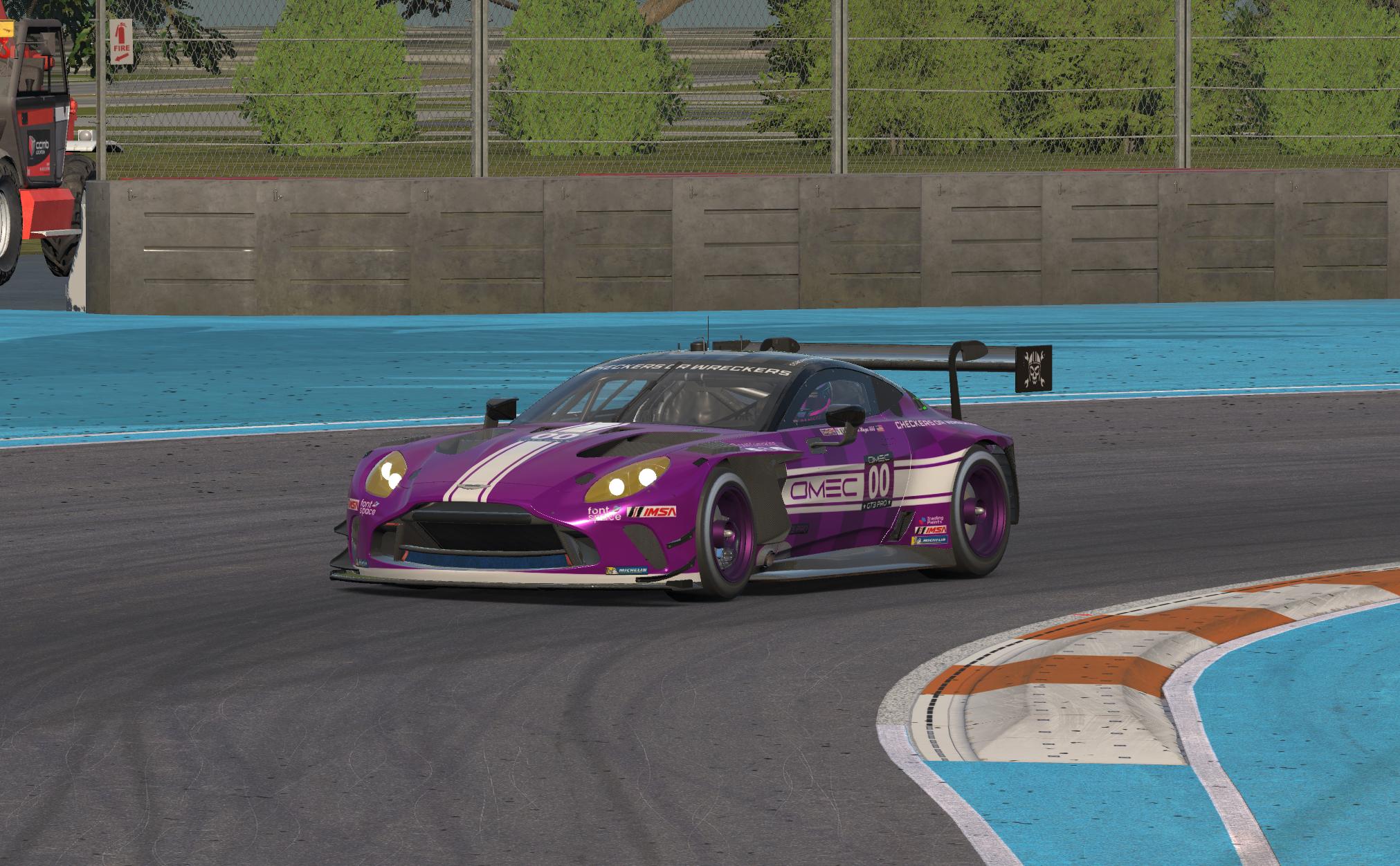 Preview of Aston Martin Vantage GT3 EVO - OMEC S14 - Checkers by Kevin Hayes III