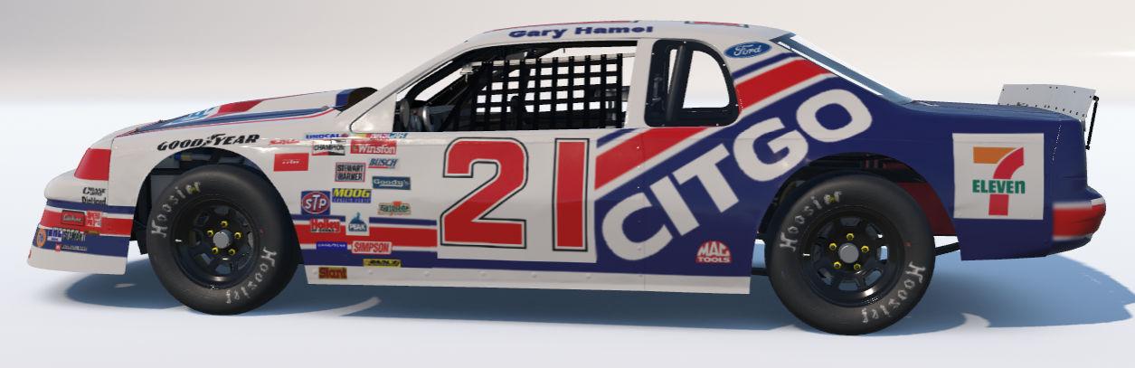 Preview of Kyle Pettys 21 car by Gary Hamel