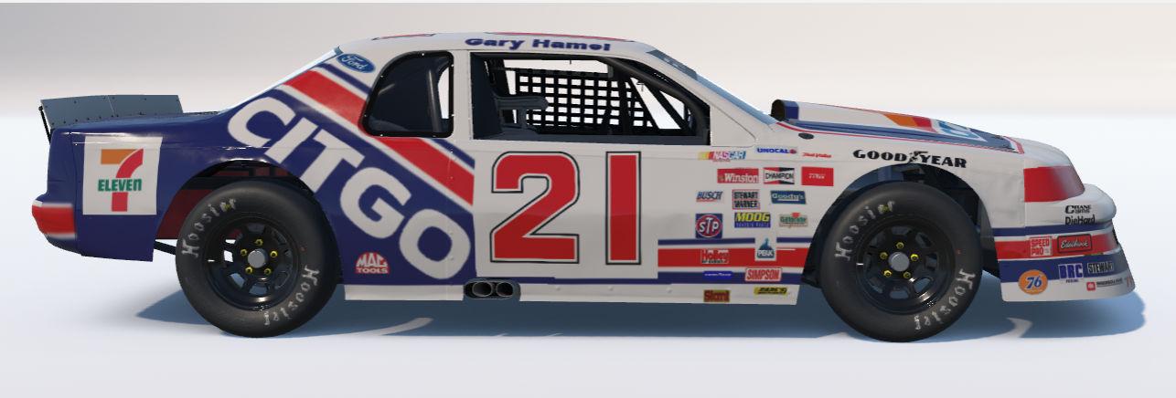 Preview of Kyle Pettys 21 car by Gary Hamel