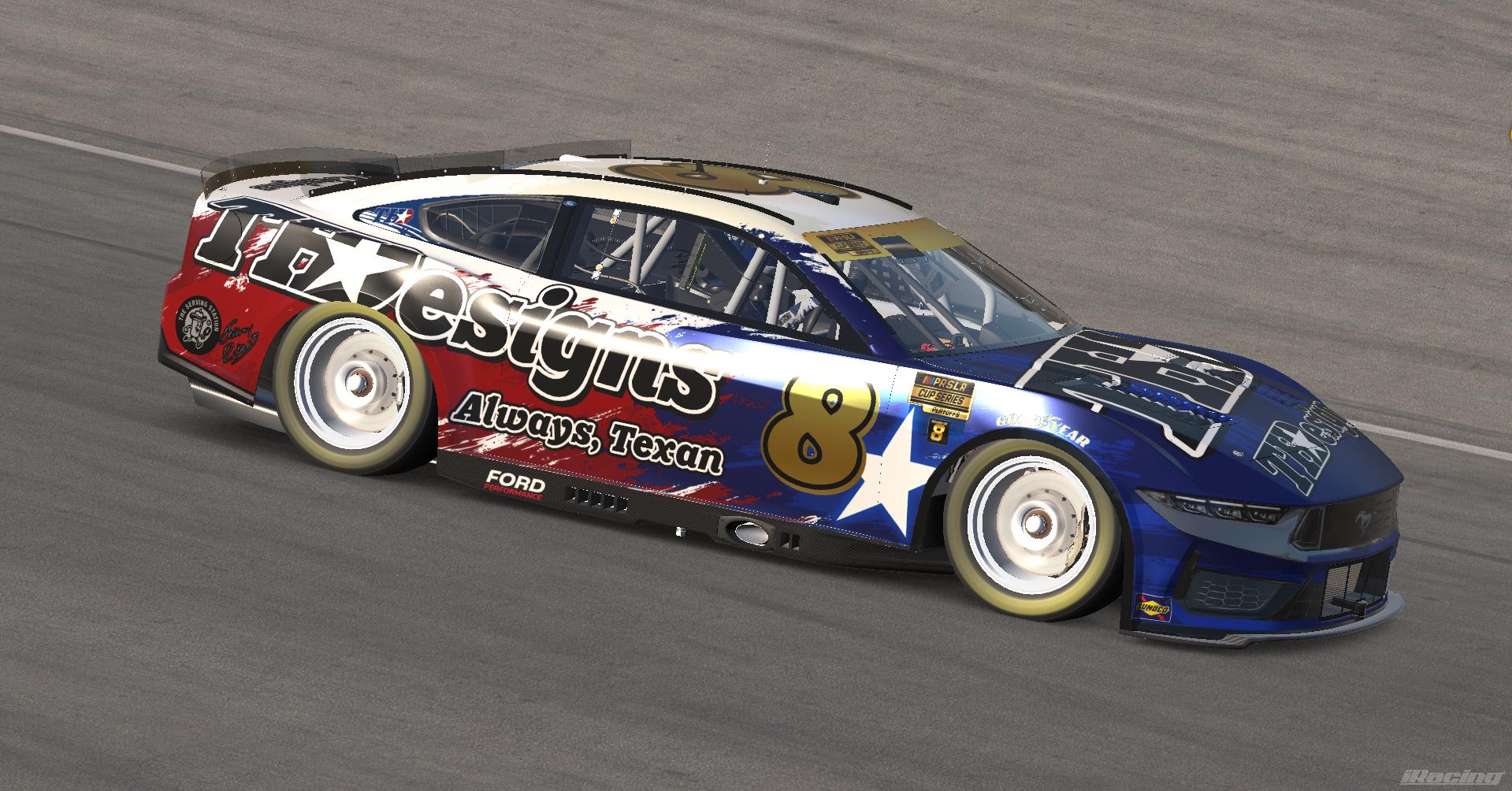 Preview of 2026- #8 - Teejay Handley - THD / TH Designs PLAYOFF Always, Texan - PRSL Next Gen Cup Series Pit Road Speed Limit by Teejay Handley