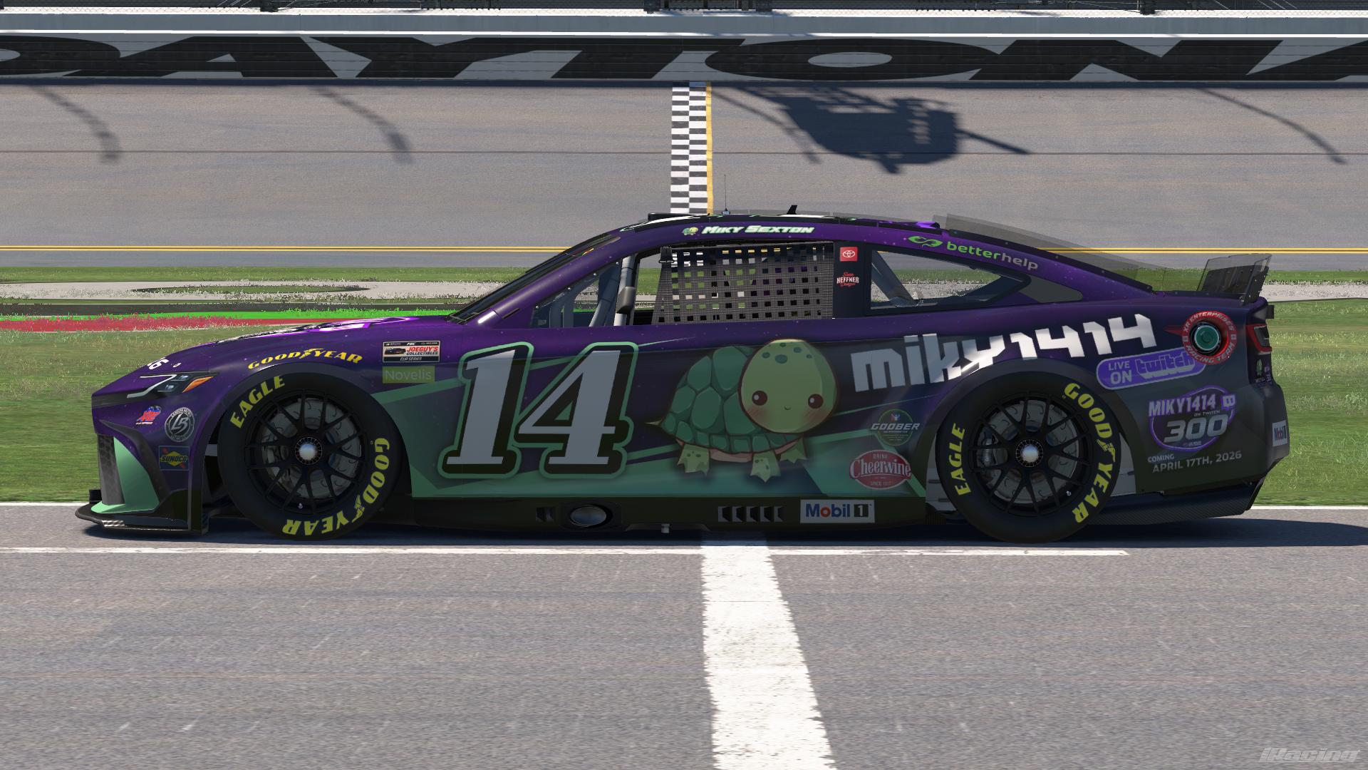 Preview of Miky Sexton #14 Miky1414 on Twitch FRC Toyota Camry XSE by Sam Heffner