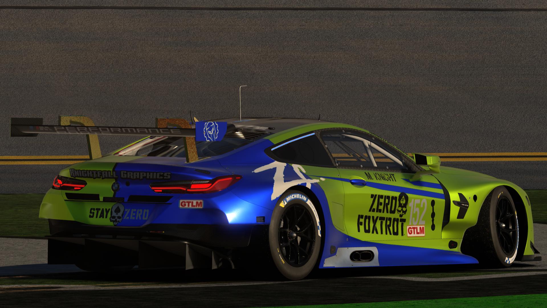 Preview of Zero Foxtrot BMW M8 GTE by Matt J K.
