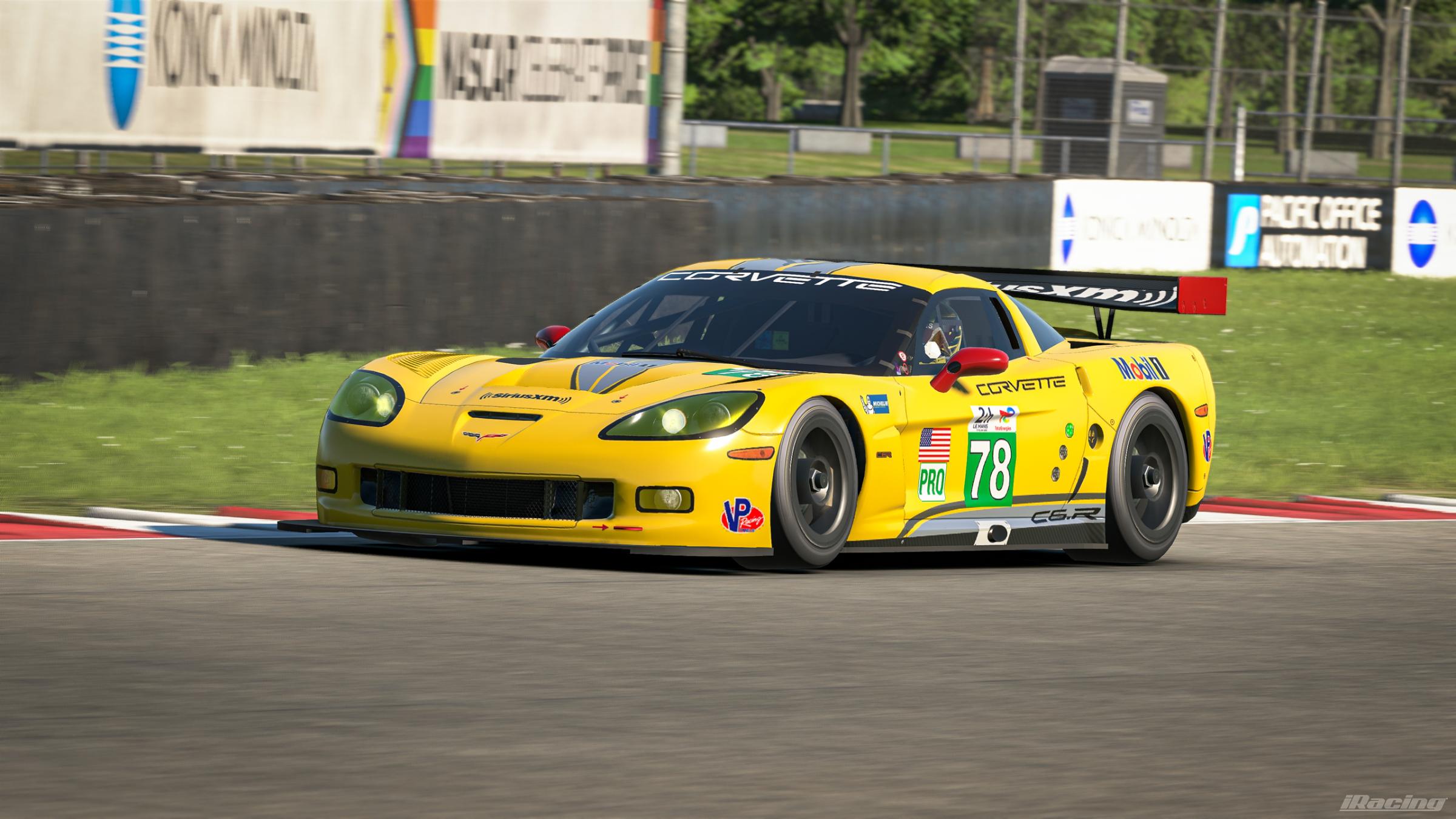 Preview of Corvette C8.R inspired livery by Lewis Edwards