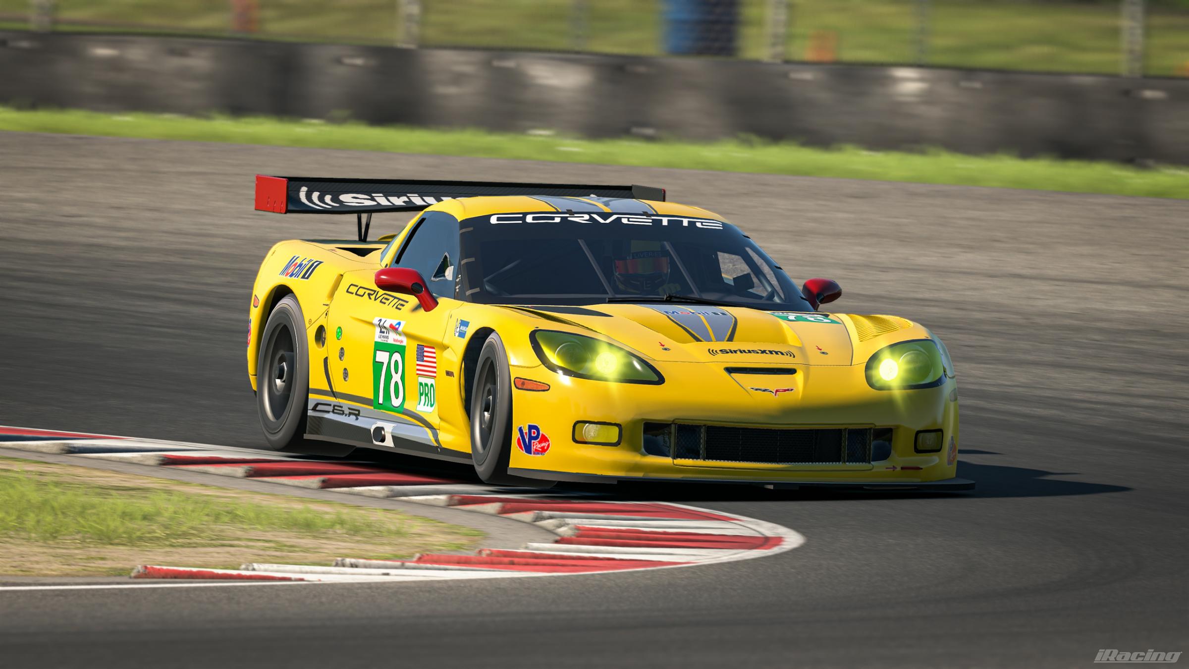 Preview of Corvette C8.R inspired livery by Lewis Edwards