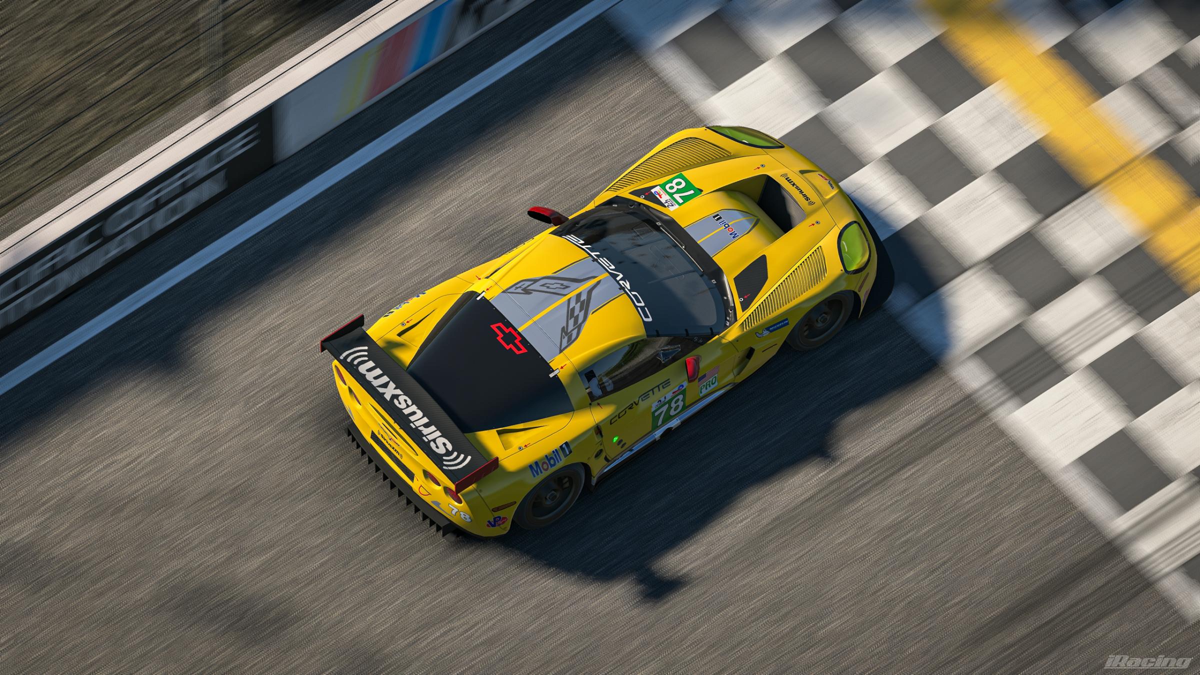 Preview of Corvette C8.R inspired livery by Lewis Edwards