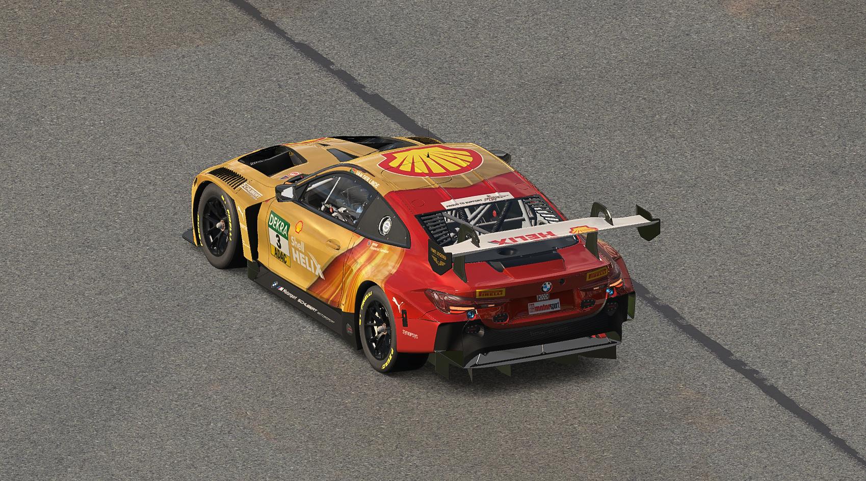 Preview of Sheldon van der Linde BMW M4 GT3 2026 DTM by Mike Riedner