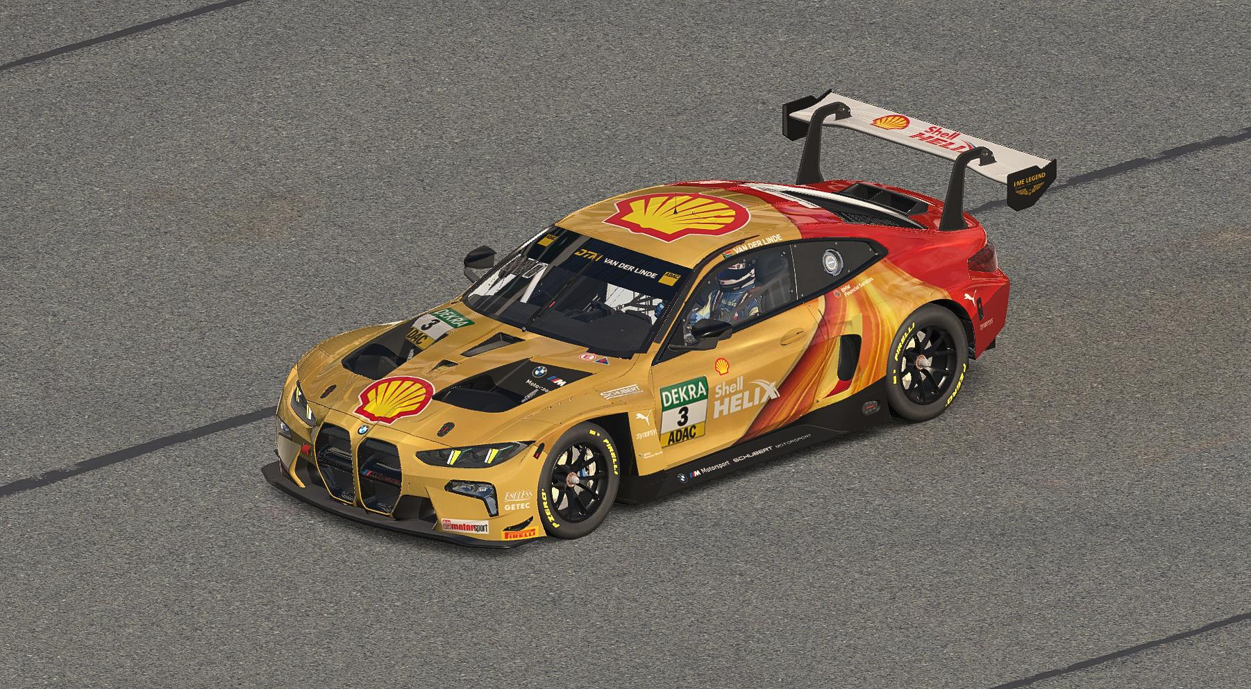 Preview of Sheldon van der Linde BMW M4 GT3 2026 DTM by Mike Riedner
