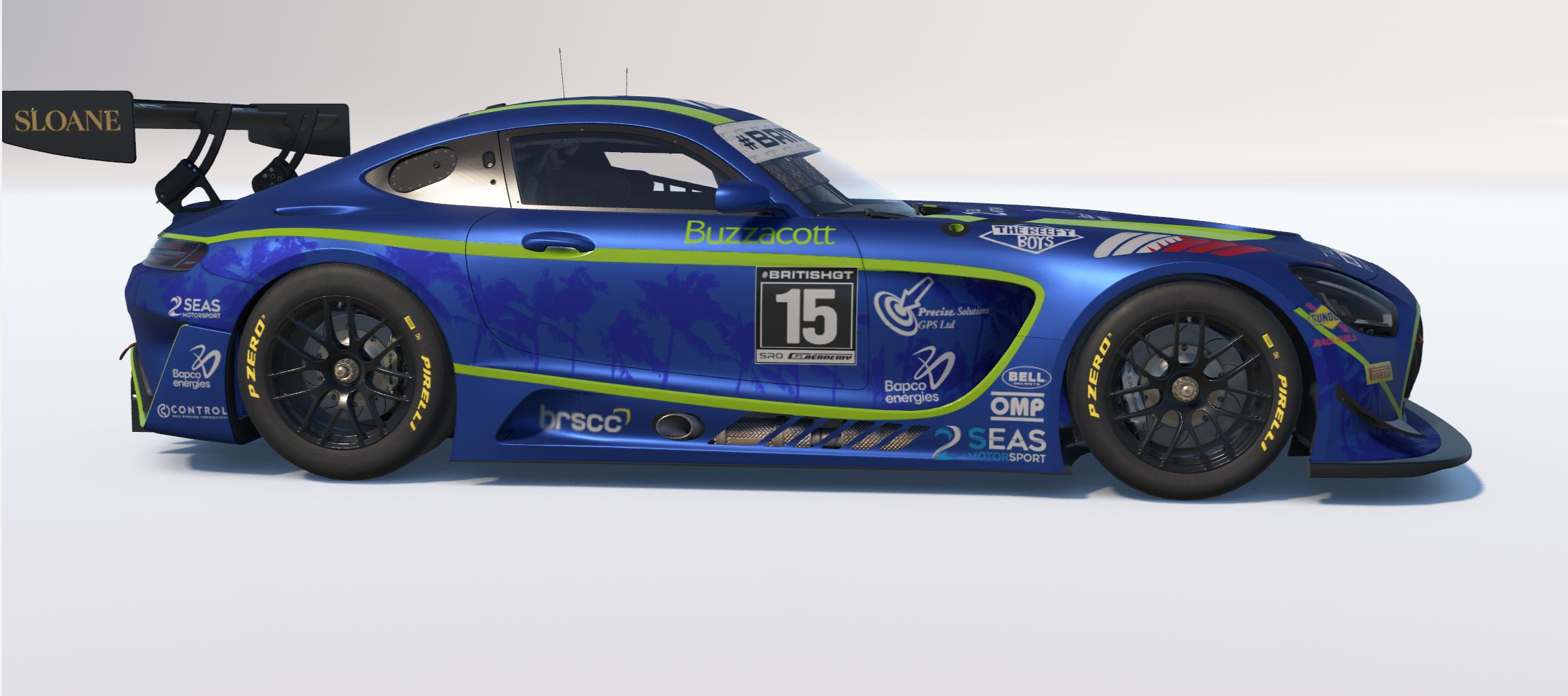 Preview of 2Seas Motorsport Car #15 2026 British GT - Kenzie Beecroft and Aaron Walker by Keith Archer