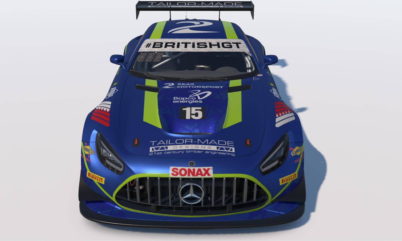 Preview of 2Seas Motorsport Car #15 2026 British GT - Kenzie Beecroft and Aaron Walker by Keith Archer