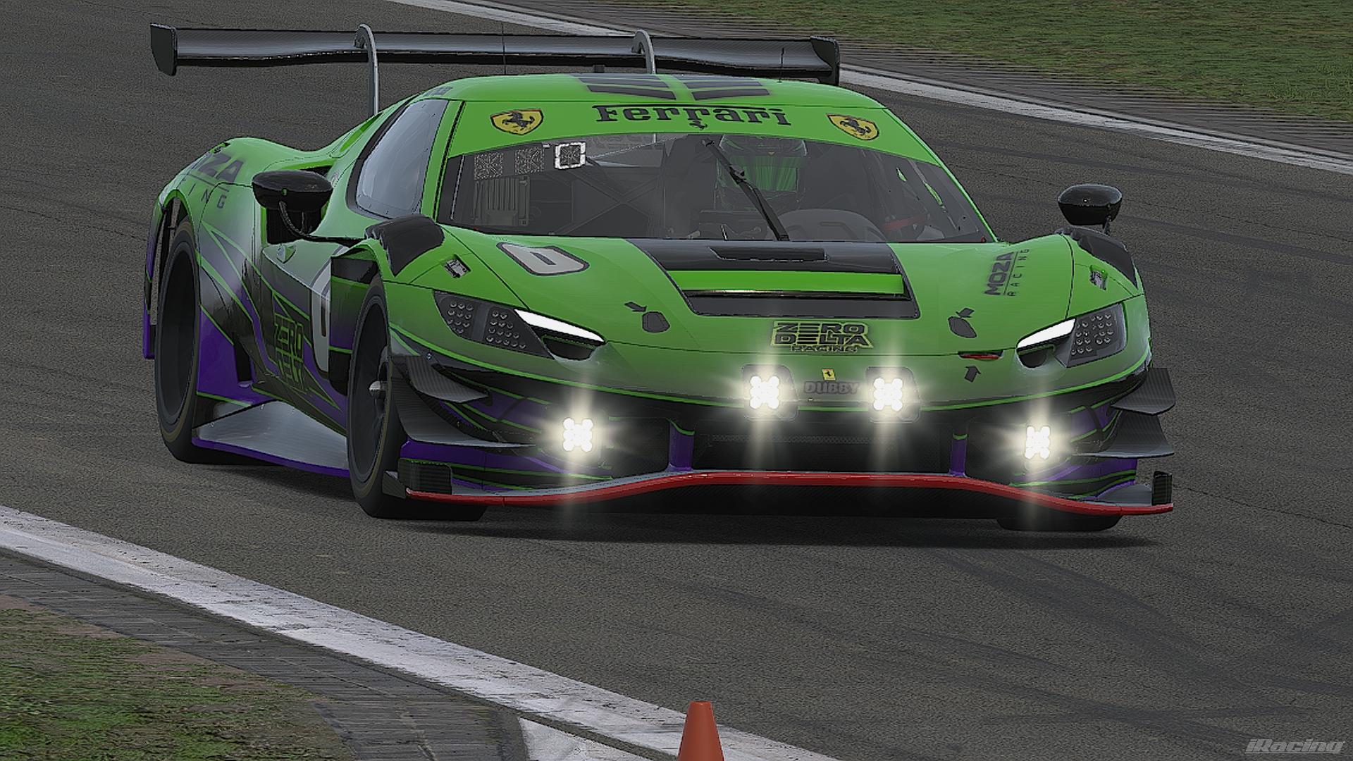 zero delta racing 296 #0 green hell by Ben Milden - Trading Paints