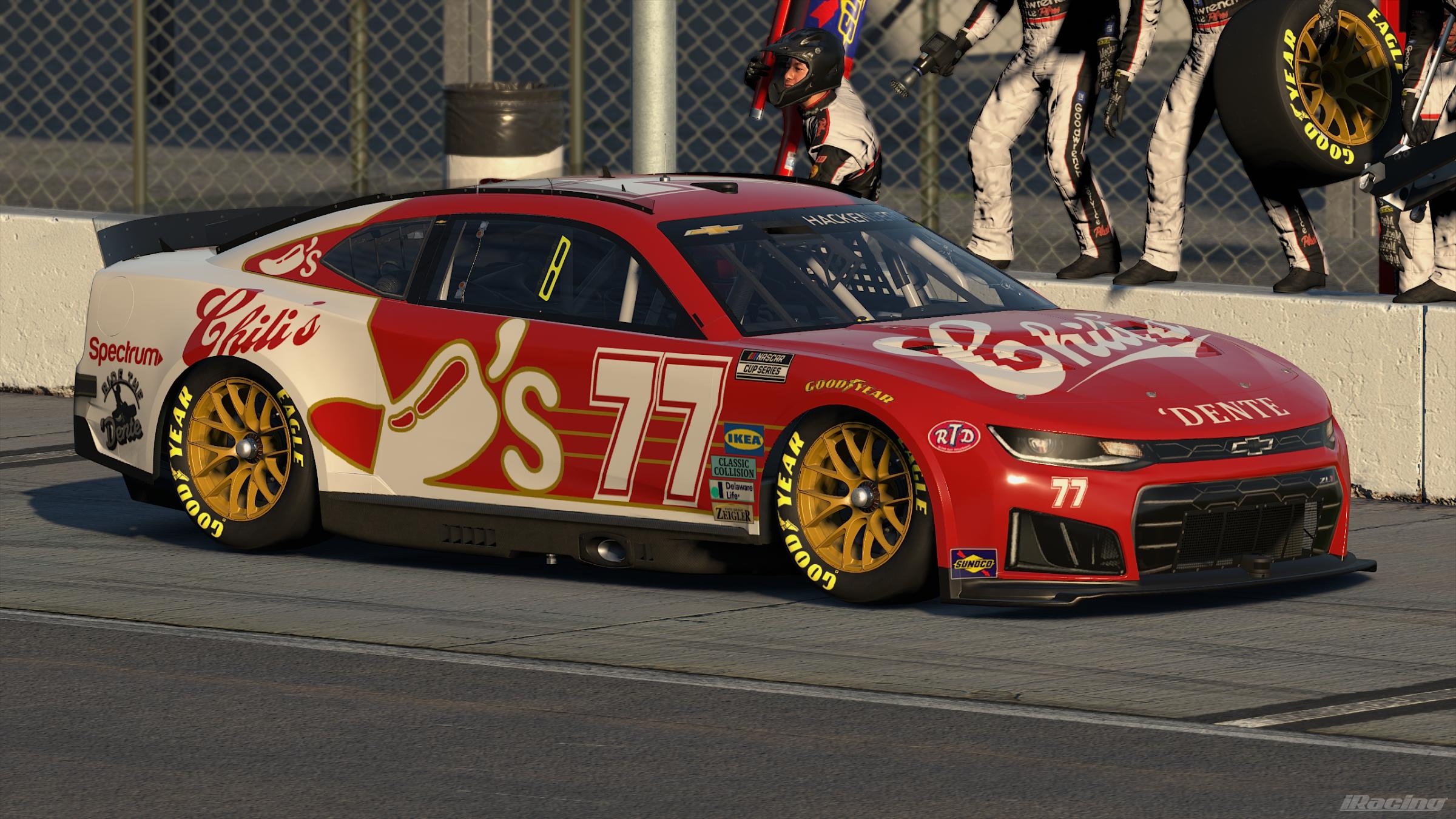 Preview of Carson Hocevar Chilis Throwback by Joshua Hackenberg