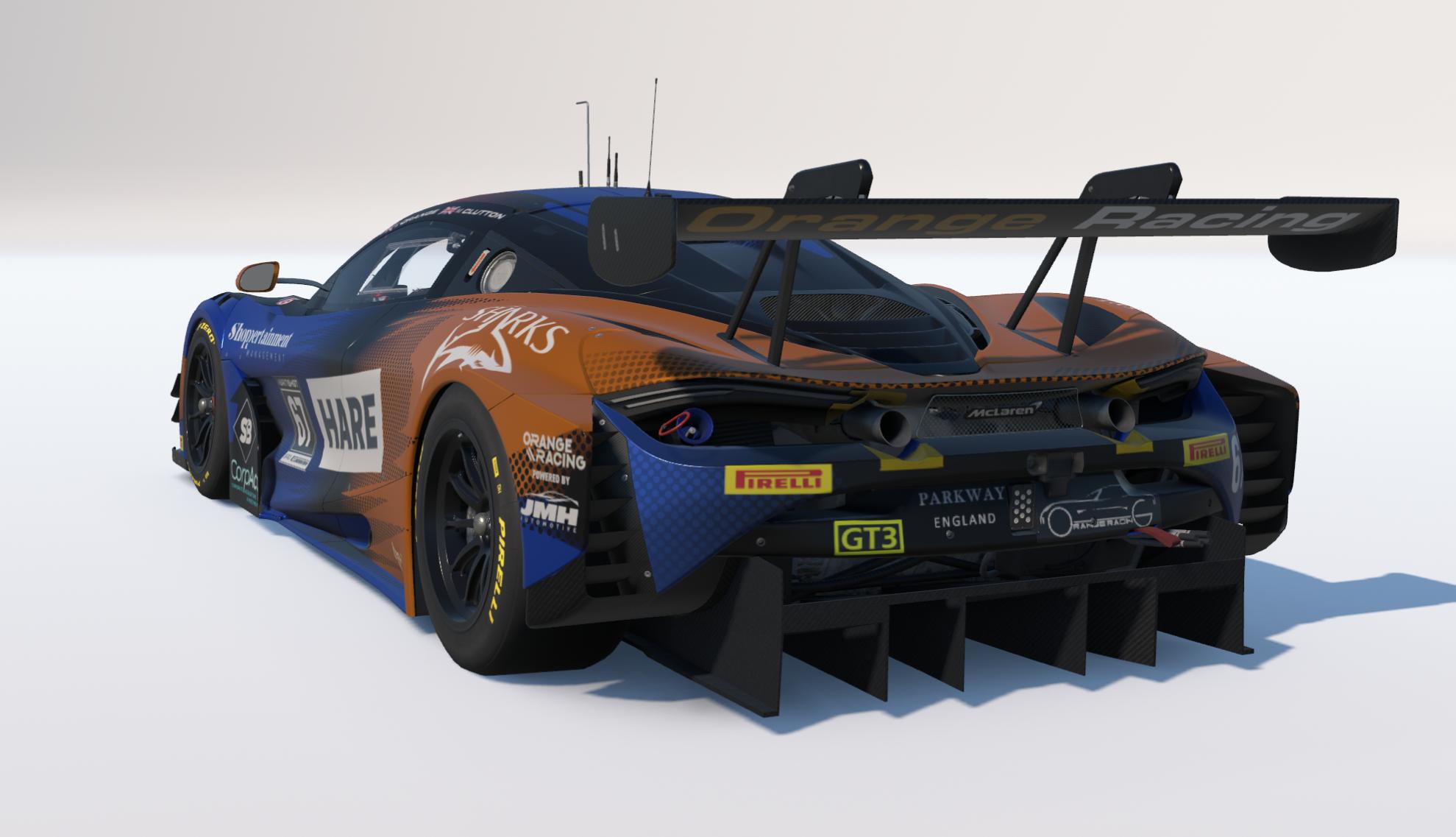 Preview of Orange Racing Car #67 2026 British GT - Simon Orange and Marcus Clutton by Keith Archer