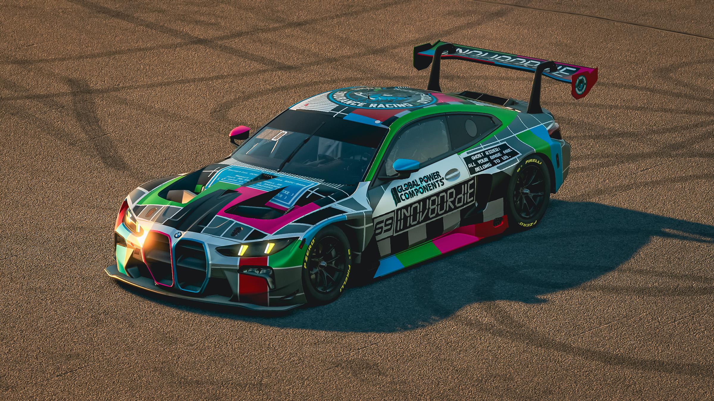Preview of SIGNAL LOST: Livery Failed to Load - #69 BMW M4 GT3 EVO Test Car by Ghost Rider Squad