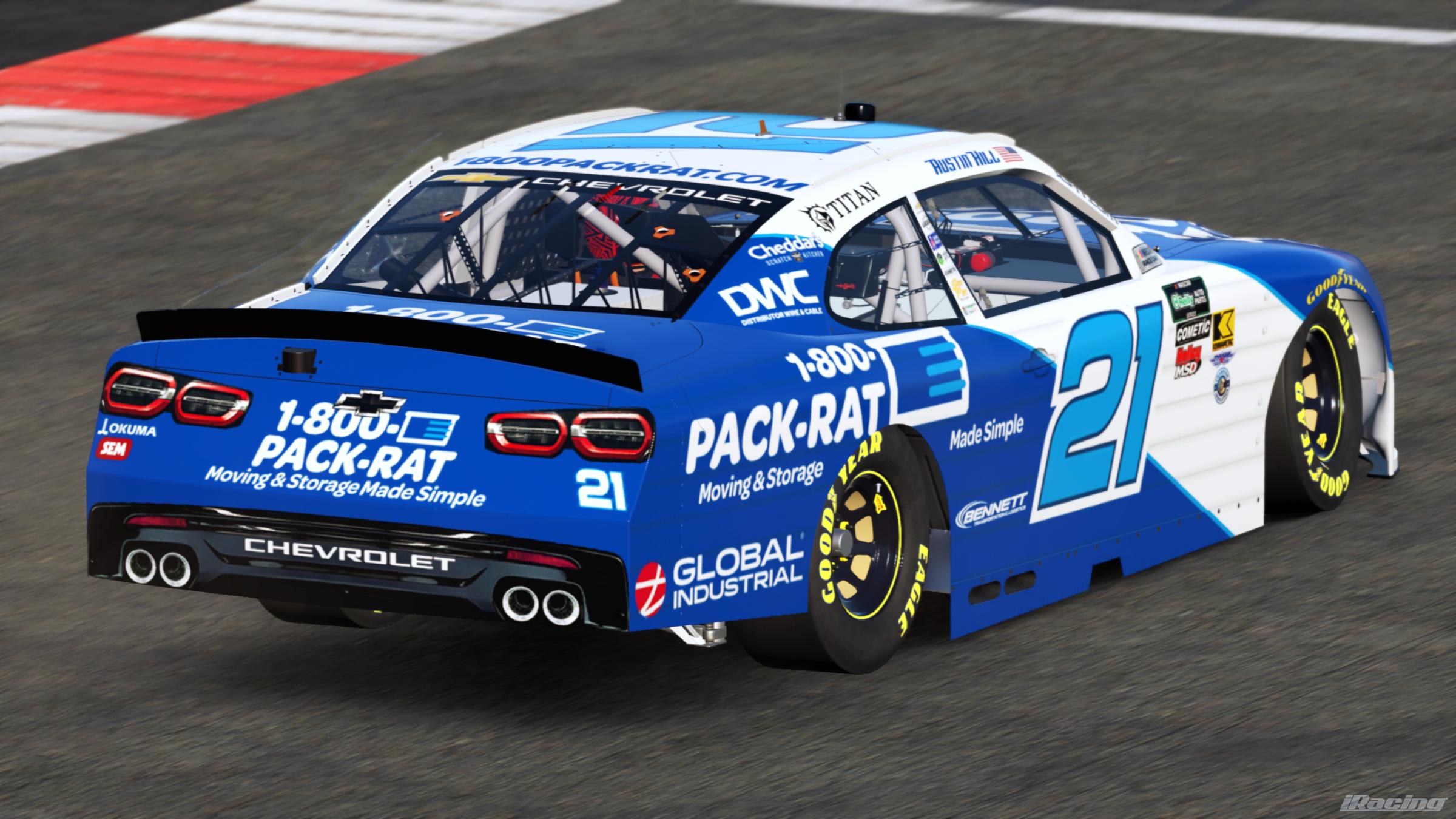 Preview of Austin Hill 2026 1-800-Pack-Rat (Sim #) by Gary P.