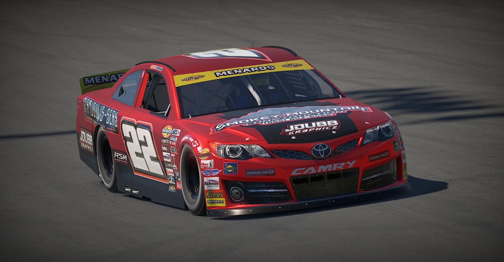 Preview of Andrew Mckenzie / 2026 Candy Red ARCA Camry / #22 by Joshua Wright3