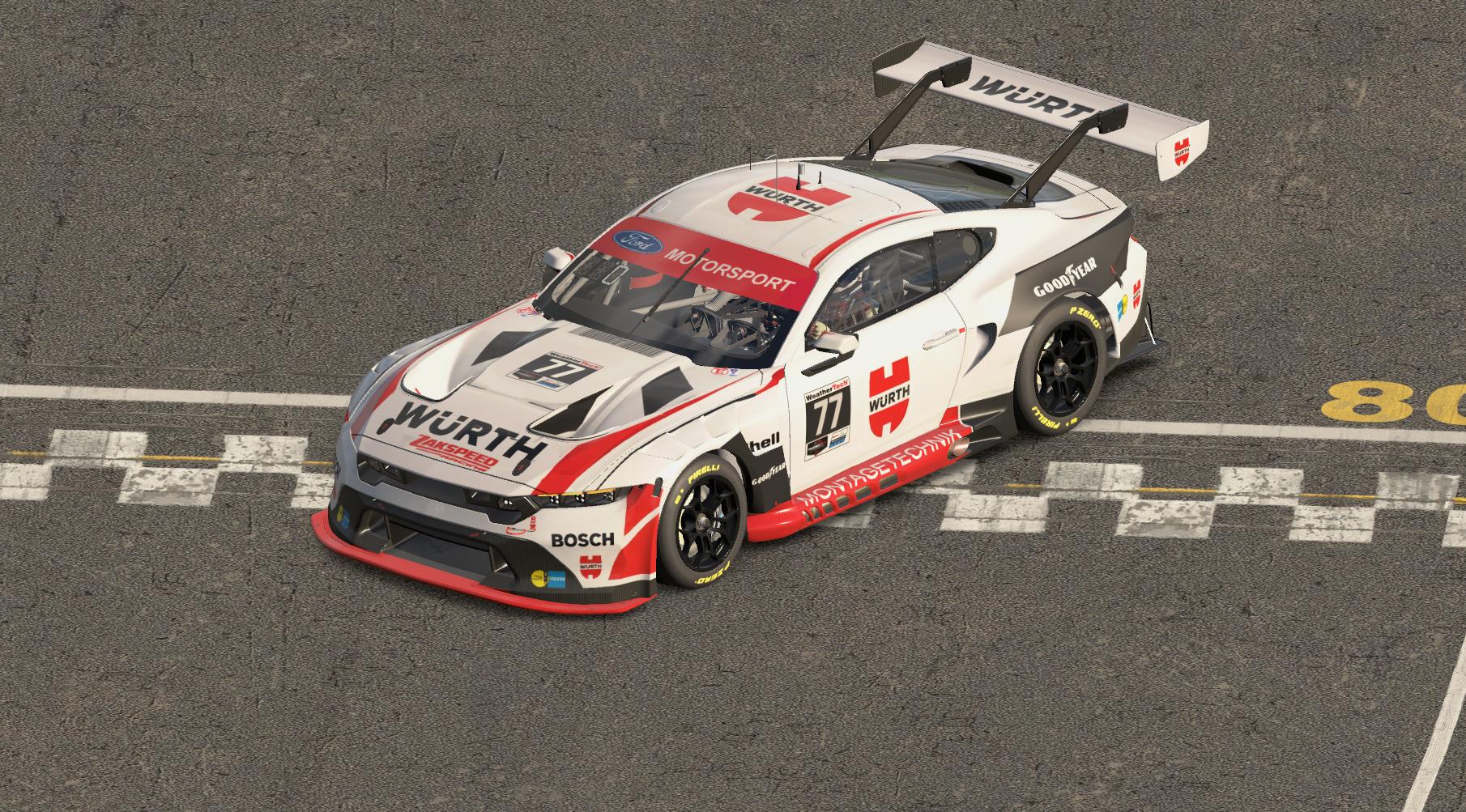 Preview of Ford Capri Gruppe 5 Würth Klaus Ludwig DRM Champion 1981 Ford Mustang GT3 by Mike Riedner