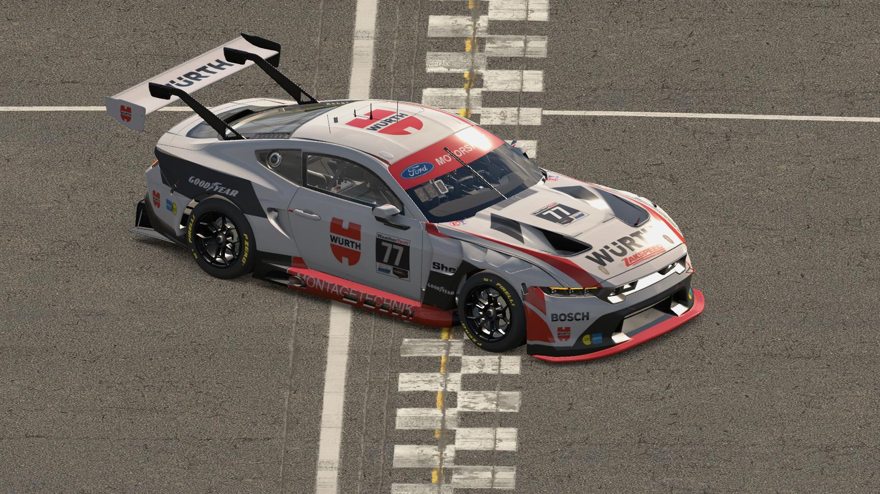 Preview of Ford Capri Gruppe 5 Würth Klaus Ludwig DRM Champion 1981 Ford Mustang GT3 by Mike Riedner