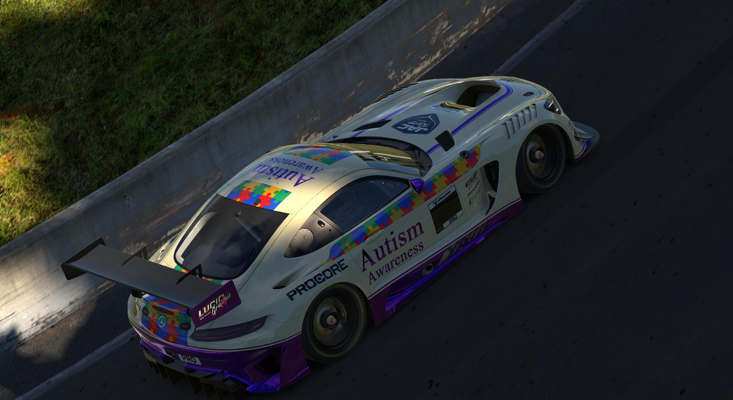 Preview of Jones Autism Awareness Mercedes-AMG GT3 EVO by Jacob Freeman
