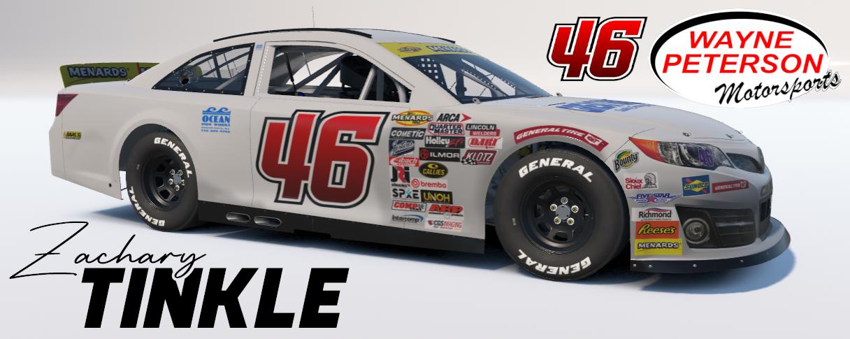 Preview of Fictional Wayne Peterson Motorsports #46 Camry by Zachary Tinkle