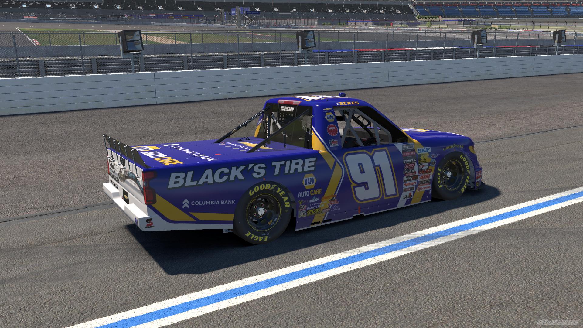 Preview of Christian Eckes 2026 NAPA AutoCare/Blacks Tire Scheme (Sim Stamped) by Demarion Robinson