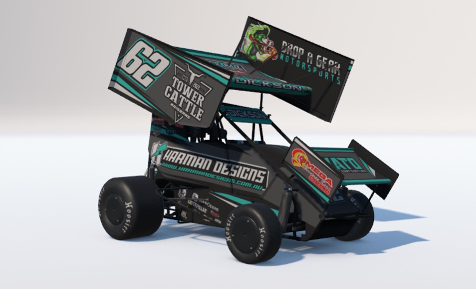 Preview of #62 Rhylan Dickson  DAG 2024 Team Dirt Micro Sprint by Keegan Harman