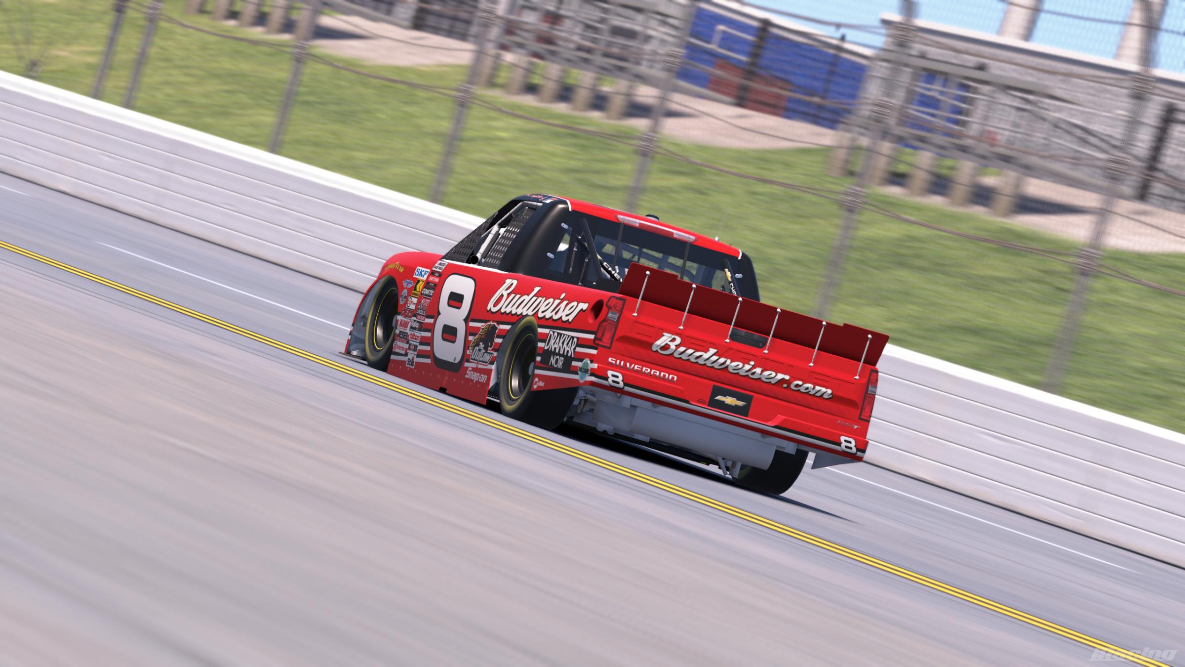 Preview of Dale Earnhardt Jr. 2002 Budweiser Primary [Custom Number] by Gabe Cazzolla