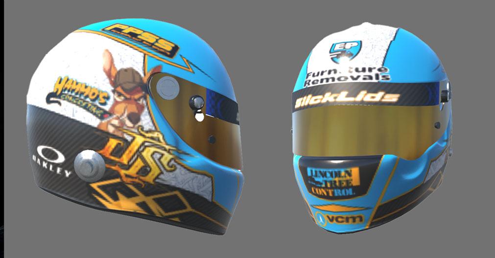 Preview of Jake Solly’s striking custom helmet by Alan Purser