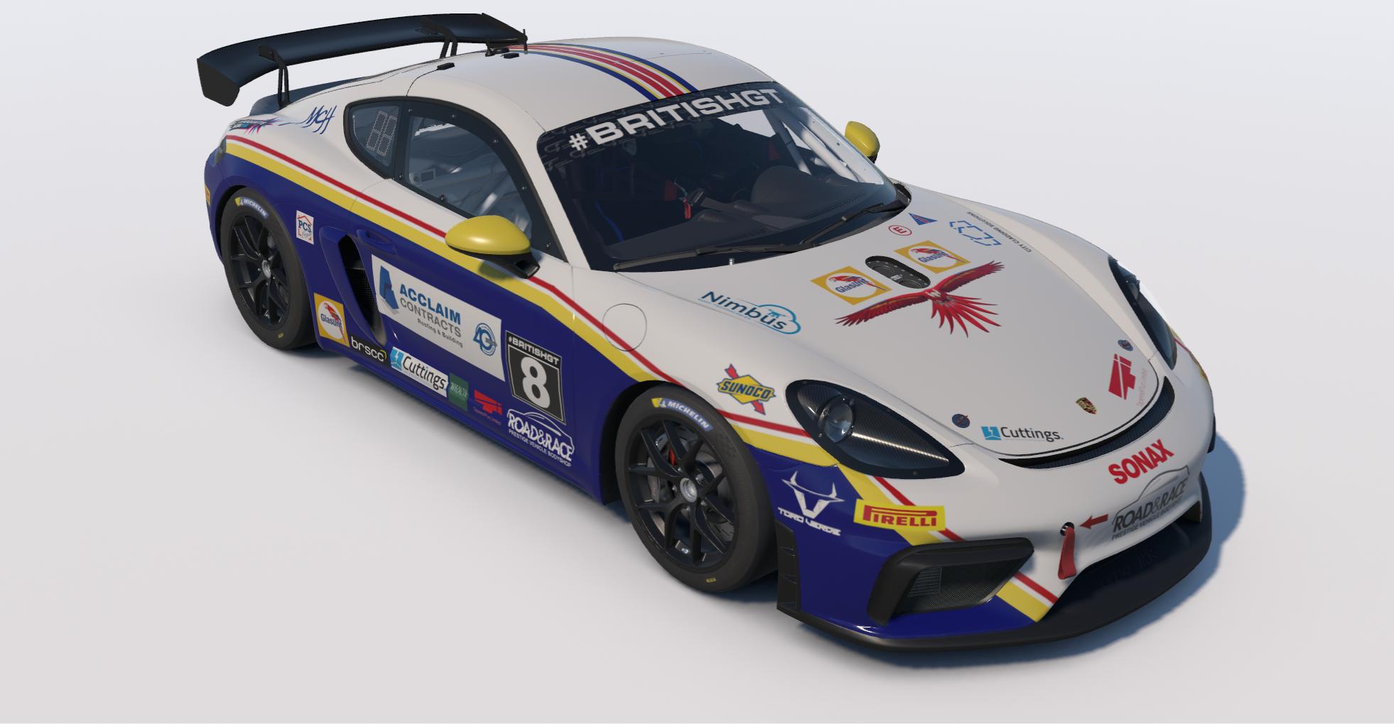 Preview of Toro Verde Car #8 2026 British GT - Ian Duggan and Tom Bradshaw by Keith Archer