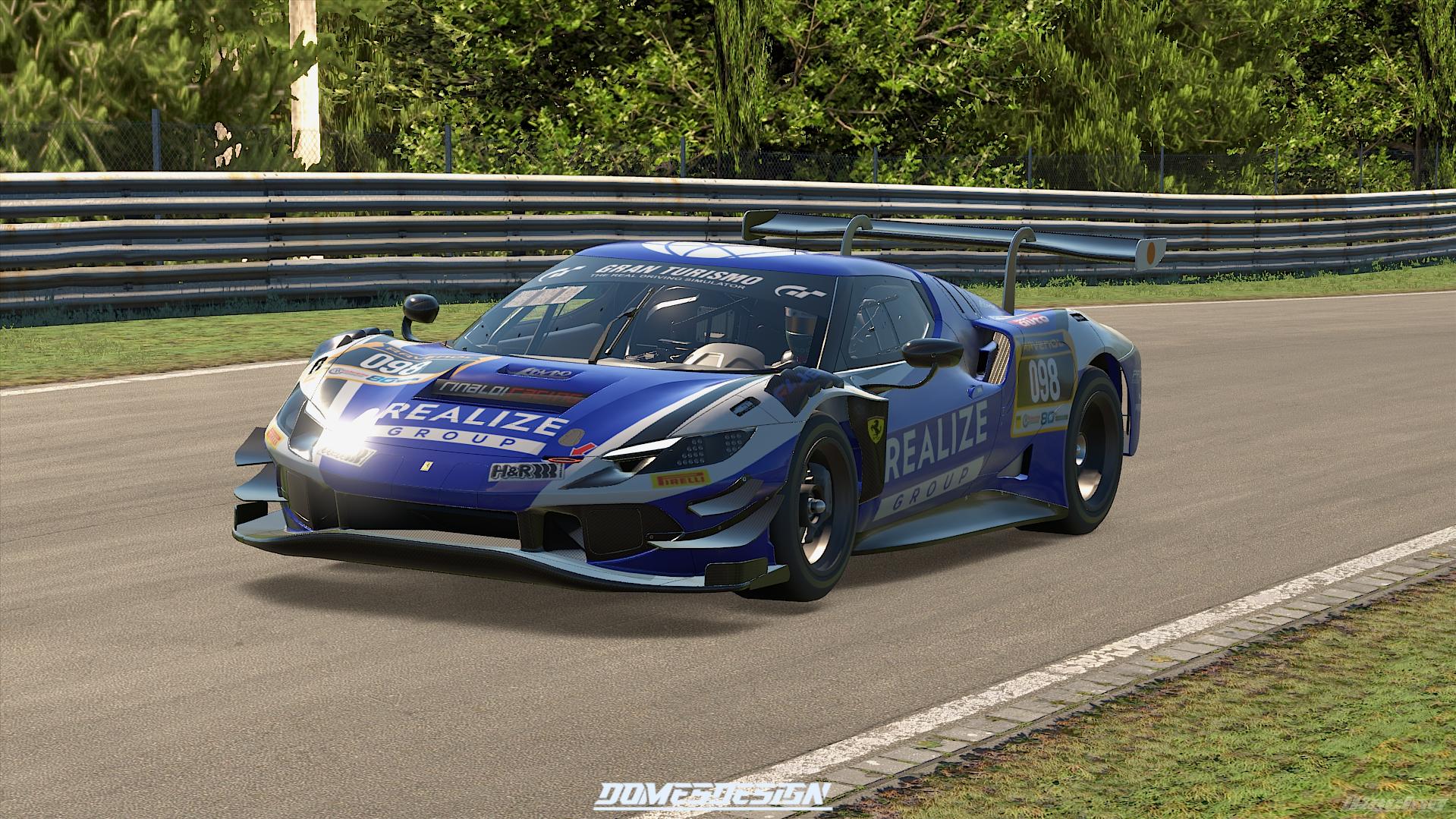 Preview of REALIZE Kondo Racing with Rinaldi Ferrari 296 GT3 NLS 2026 by Dominic Strelow
