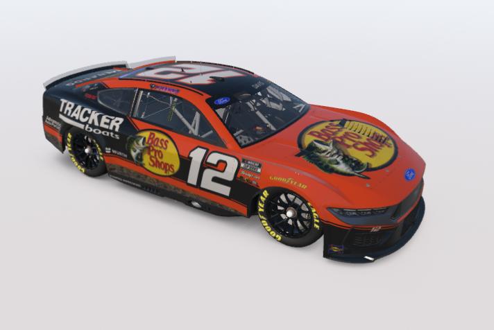 Preview of Bass Pro Shops #12 Ford Mustang by Joseph R Davis