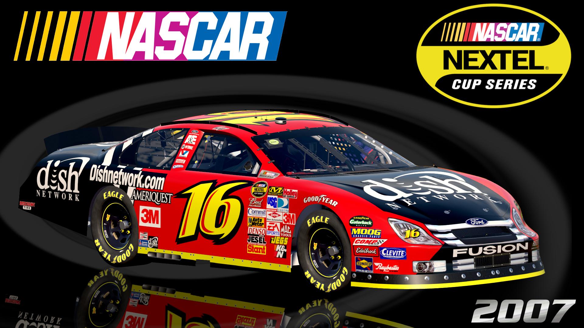 Preview of #16 Greg Biffle 2007 Dish Network Ford Fusion by Christian Budd