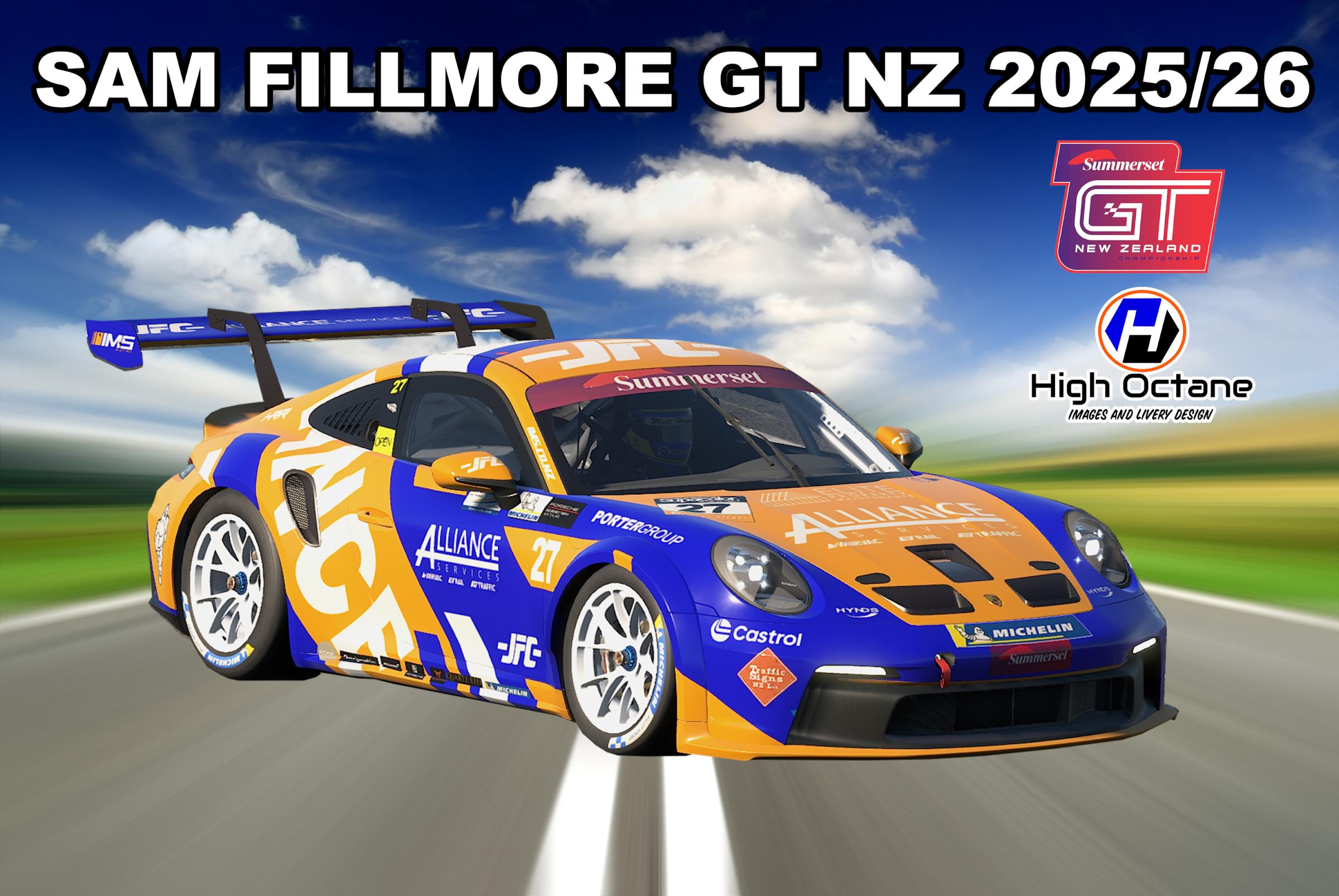 Preview of Sam Fillmore 2025/26 GT NZ Championship by Matt Heywood