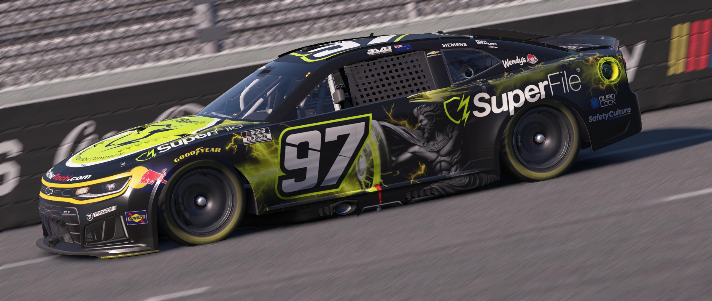 Preview of Shane van Gisbergen Trackhouse Racing SuperFile by Mick J.