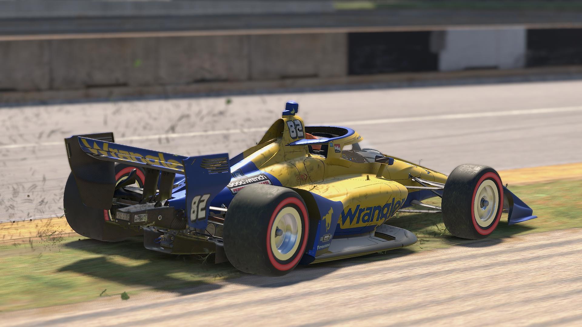 Preview of Dale Earnhardt Wrangler IndyCar Concept by Dakota D.