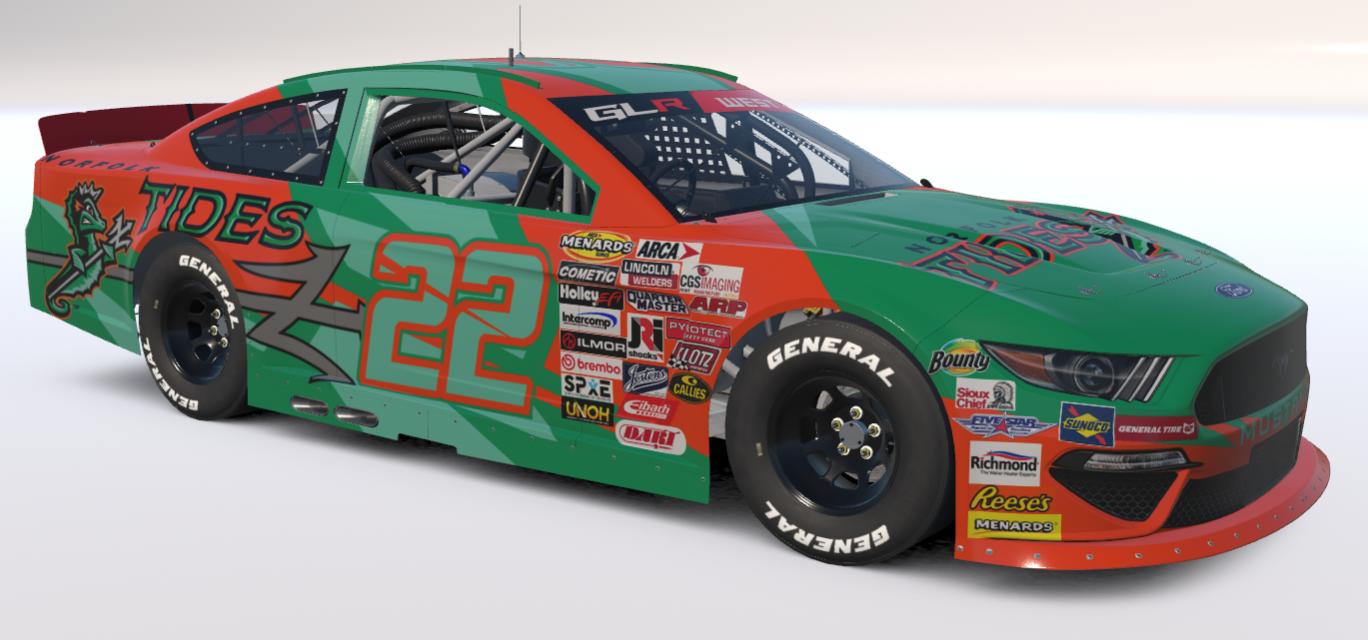 Preview of Norfolk Tides Mustang #22 by Skylar Dailey