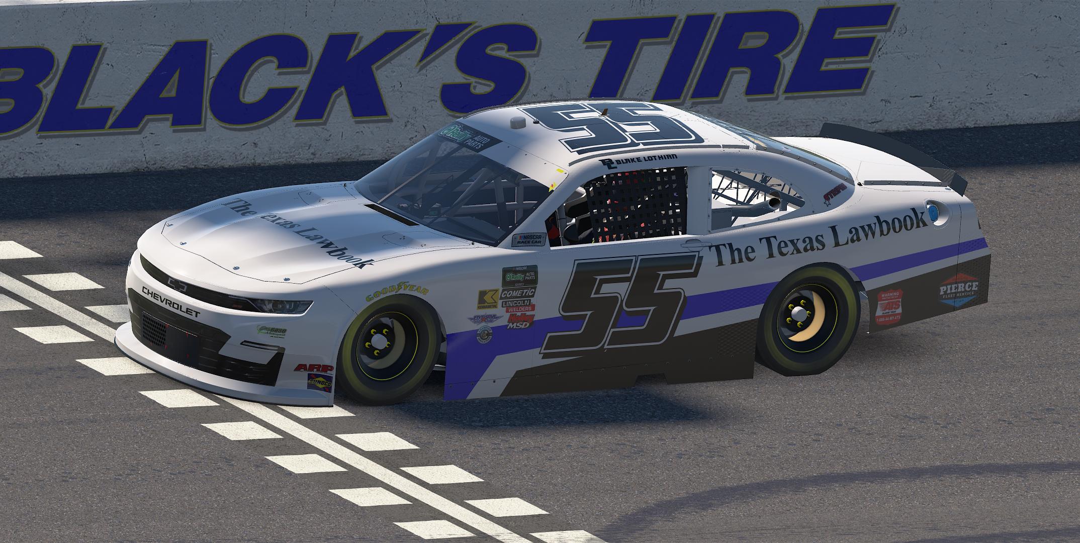 Preview of Blake Lothian The Texas Lawbook 2026 NORAPS Chevrolet Camaro by Nicholas Doucette