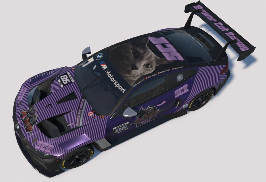 Preview of SCE Endurance Team BMW M4 GT3 Evo Sim Stamped by Kyle Purcell