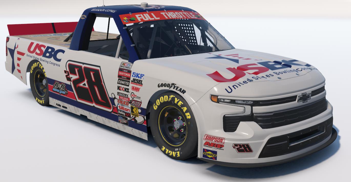 Preview of B.Combs USBC #28 FTO Chevrolet Silverado  by Jack Drucker