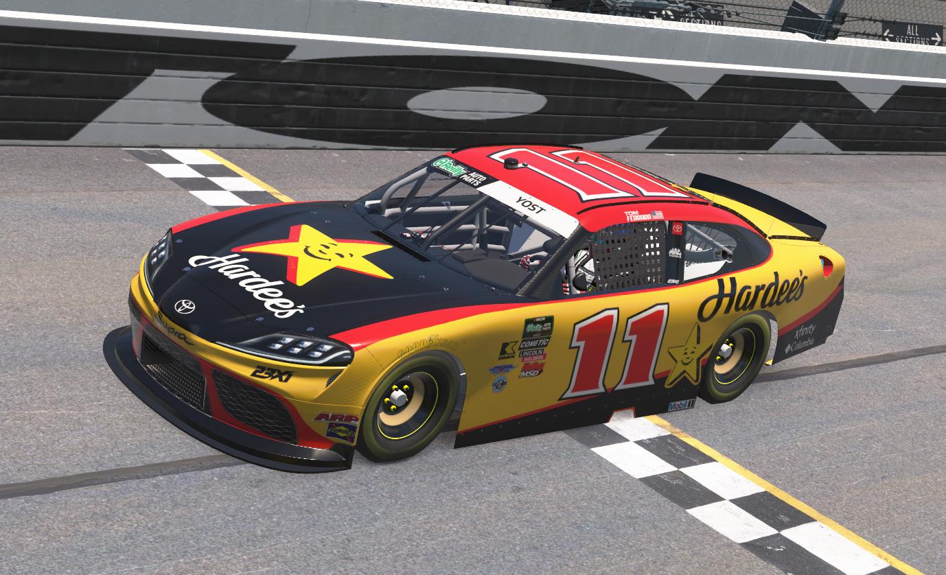 Preview of Hardees OReillys Supra 23XI by Matt Yost