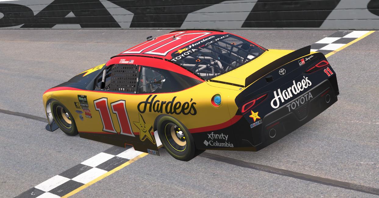 Preview of Hardees OReillys Supra 23XI by Matt Yost