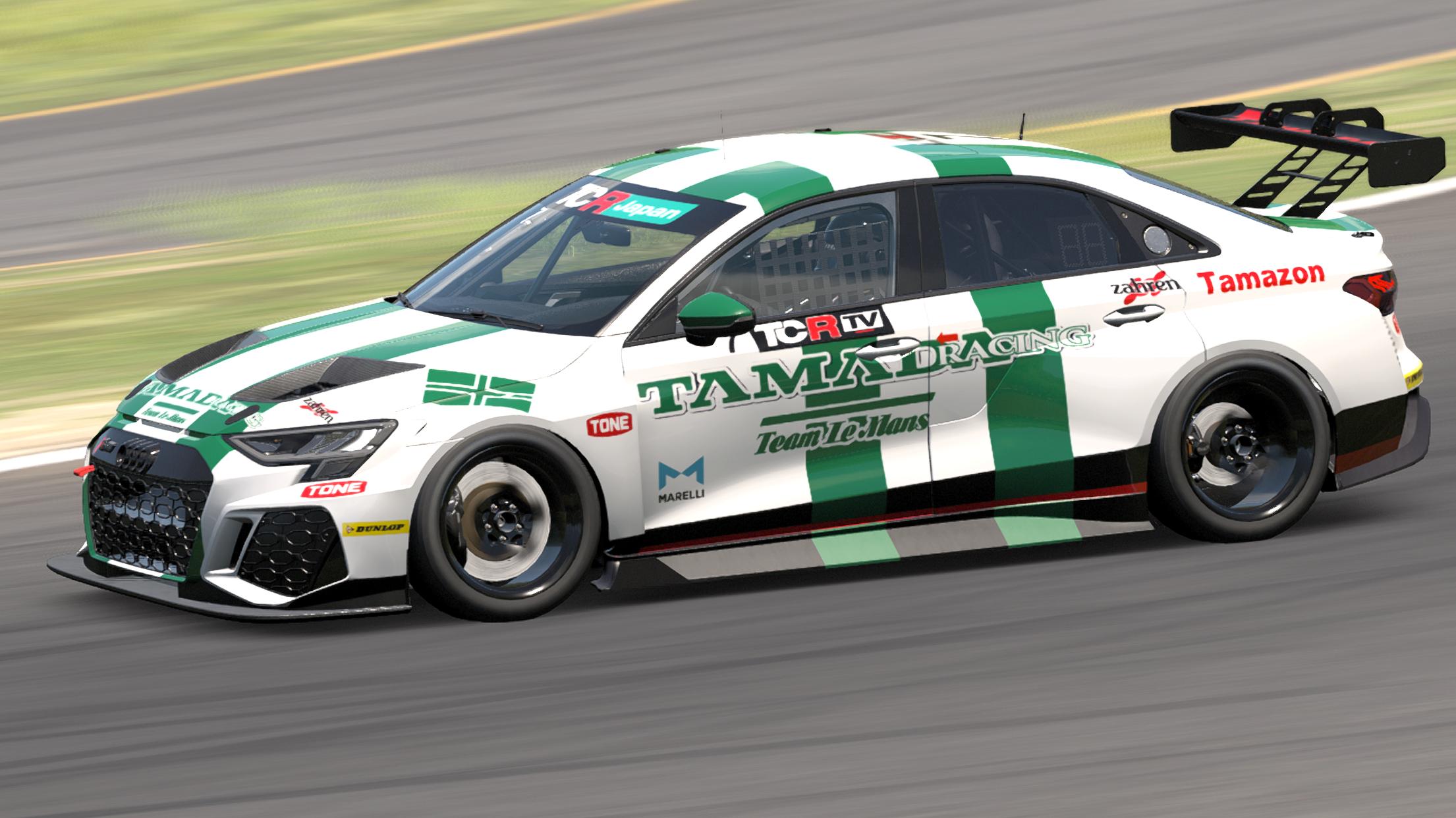 Preview of Tamada Racing Audi RS3 LMS 2023 by Takeshi Ito