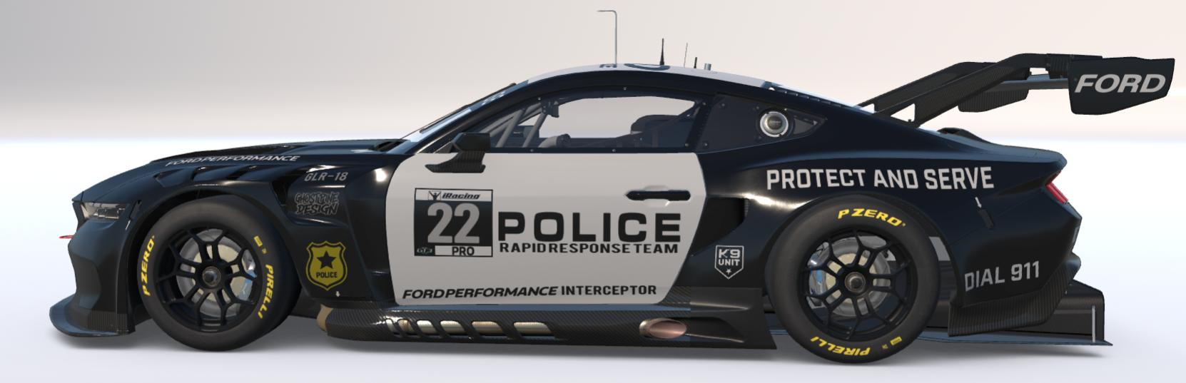 Preview of MUSTANG POLICE INTERCEPTOR by Skylar Dailey