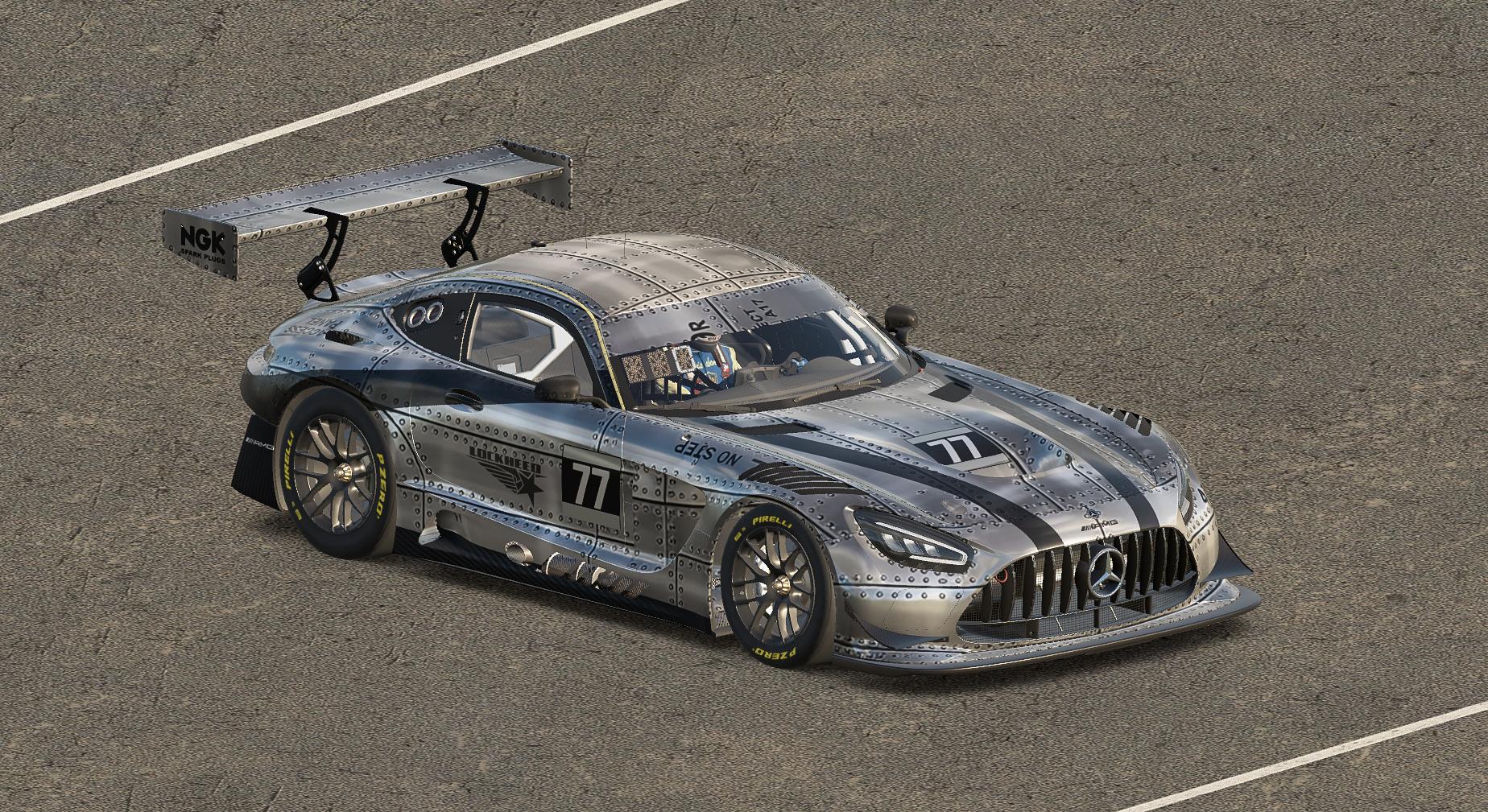 Preview of Aluminum Rivets AMG GT3 2020 by Mike Riedner