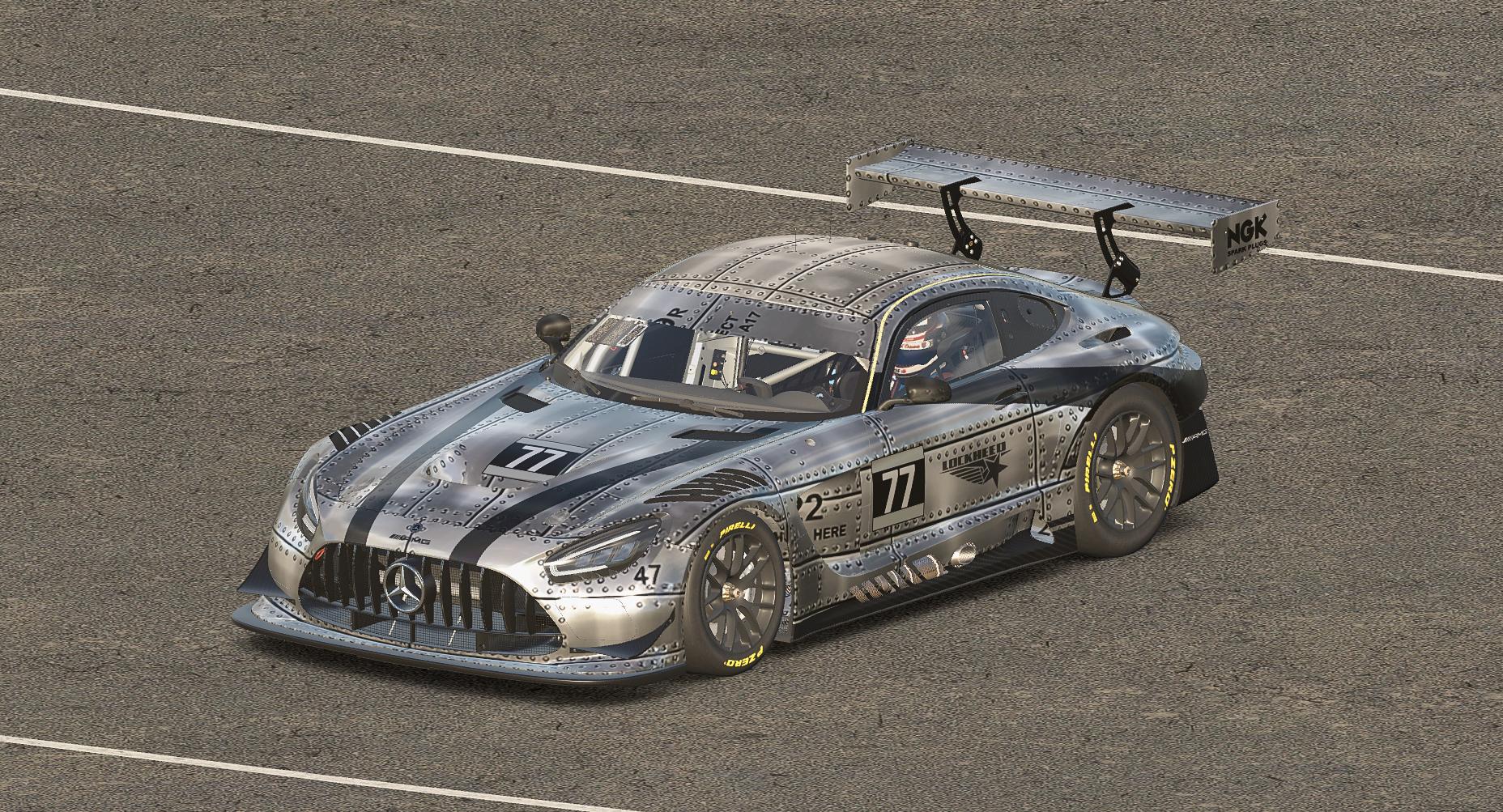 Preview of Aluminum Rivets AMG GT3 2020 by Mike Riedner
